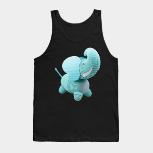 The blue elephant Tank Top